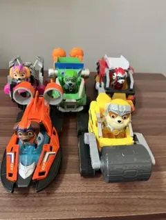 【5台まとめ売り】パウ・パトロール ザ・マイティ・ムービー ベーシックビークル