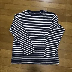 UNIQLO ストライプ柄 長袖カットソー 160
