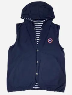 バーバリーブルーレーベル　メンズ　肉厚　ダウン　ベスト　ダウン　フェザー　M バーバリーブラックレーベル 肉厚 ベスト BURBERRY バーバリー 短丈 肉