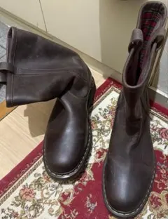 Dr. Martens PARISA ロングブーツ ブラウン UK4 23cm - メルカリ