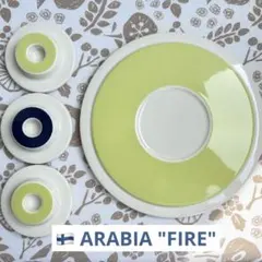 ARABIA "FIRE" キャンドルプレート/ディスプレイマット 4個セットのサムネイル