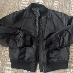 ブラック MA-1ジャケット Lサイズ