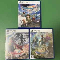 ドラゴンクエストⅠ&Ⅱ、Ⅲ、Ⅶ PS5 3本セット