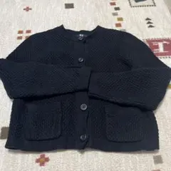 ユニクロ　S ブラックカーディガン