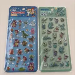 【新品未開封】トイストーリー&モンスターズインク ボンボンドロップシール☆