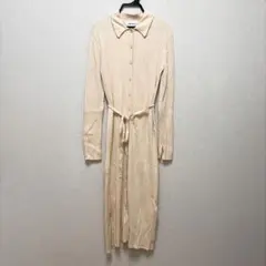 一回着用　ミラオーウェン　ワイドリブロングカーディガン