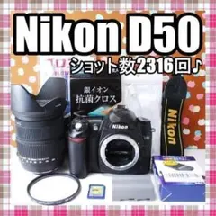 ✨ショット数2316回✨万能レンズ✨Nikon D50 レンズセットのサムネイル