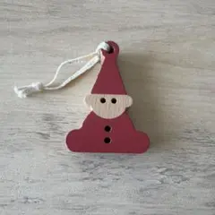 無印良品 木製 クリスマスオーナメント サンタクロース