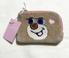 FEILER フェイラー ラブラリー ドアップ テディ ポーチ マチあり ニナ