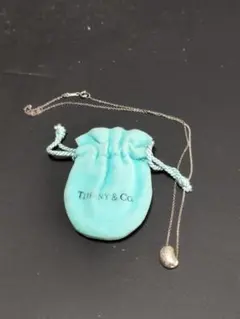 Tiffany & Co. シルバー ネックレス ビーン型