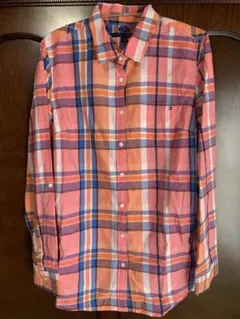 【美品】Tommy Hilfiger チェック柄 長袖シャツ Lのサムネイル