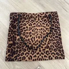 ヒョウ柄　トートバッグ