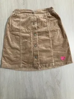 GU コーデュロイ キュロットスカート ベージュ