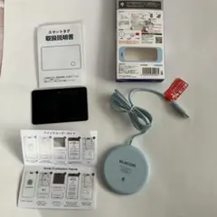 紛失防止タグ カード（超薄型）ELECOM ワイヤレス充電器セット