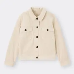 コーデュロイショートジャケット