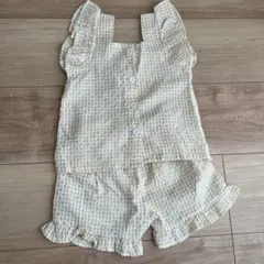 BAKER フリル セットアップ ノースリーブ 80