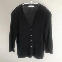 Discoat カーディガン ブラック　M