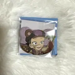 鬼滅の刃　不死川玄弥　くま缶バッジ　実りの秋