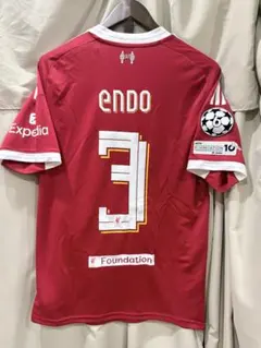 □Liverpool リヴァプール 遠藤航 Lサイズ 来日記念限定ユニフォーム