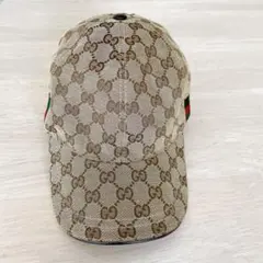 GUCCI GGパターン キャップ XL ベージュのサムネイル