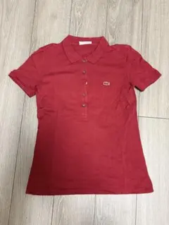 LACOSTE ラコステ 半袖 ポロシャツ ボルドー