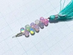 天然石 カラーオパール ドロップ