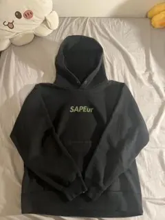 SAPEur サプール パーカー ブラックLサイズ
