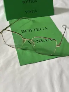 Bottega Veneta ドゥーズィエムクラス ゴールドメガネ ケース付き 