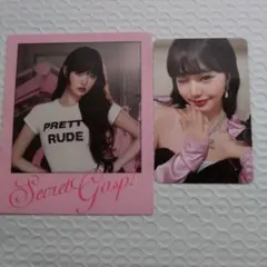 IVE ウォニョンTHE 4th EP SECRET トレカ・ポラロイド