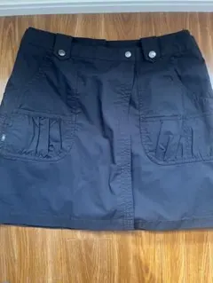 マンシング黒いフレアスカート（インナーショーツ付き）