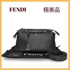 【極美品】FENDI バイザウェイミディアム　ブラック　3wayバッグのサムネイル