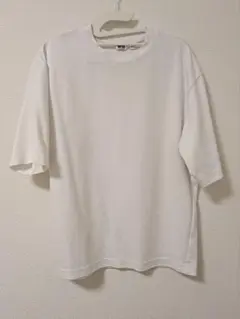 UNIQLO ユニクロ　エアリズムコットンオーバーサイズTシャツ　5分袖