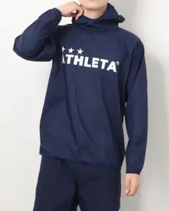 新品S　ATHLETA アスレタ プラウインドシェルプルオーバー ピステ