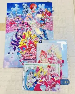 【未使用】映画　キミとアイドルプリキュア♪　パンフレット　特典ポストカード2点付