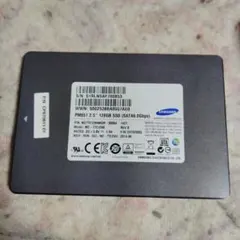 Samsung PM851 128GB SSD 2.5インチ