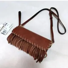 美品】CarvingTribesレザーウエストポーチ/ショルダー2WAYバッグ 