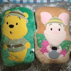 （非売品）ジャングルカーニバル景品　プーさんとピグレットのセット