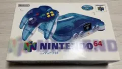 【美品 】ニンテンドー64 クリアブルー