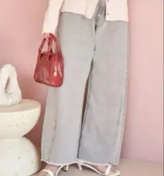 FREAK'S STORE バレルデニム グレーのサムネイル
