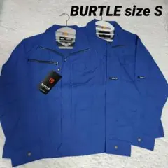 新品 size S 2枚セット 作業着 長袖 春夏 ブルー バートル