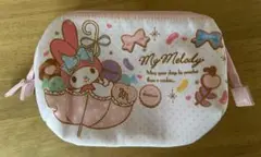My Melody ポーチ 中型 （未使用品）