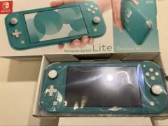 Nintendo Switch Lite ターコイズ 本体 美品 充電器未使用