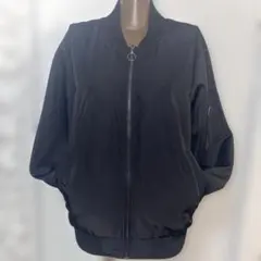 ち*こ様 ボンバージャケット ブラック