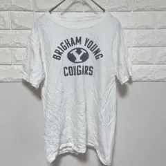【BRIGHAM YOUNG COUGARS 】半袖Tシャツ白