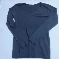AZUL BY MOUSSY☆アズールバイマウジー☆Vネックニット☆ブラック
