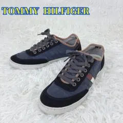 TOMMY HILFIGER トミーヒルフィガー 26cm ネイビー キャンバスのサムネイル