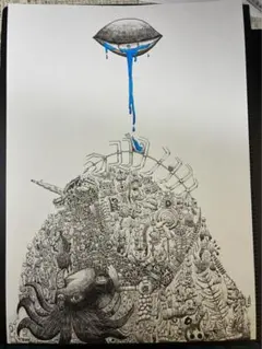 オリジナルペン画 アート作品のサムネイル