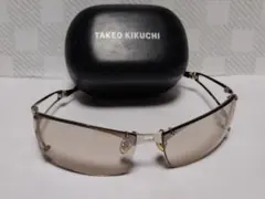TAKEO KIKUCHI 折りたたみサングラス ブラウンのサムネイル