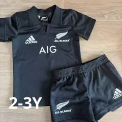 adidas ALL BLACKS ラグビーウェア セット 2-3Y