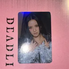 BLACKPINK DEADLINE Ktown4U ラキドロ　特典トレカ　ジス